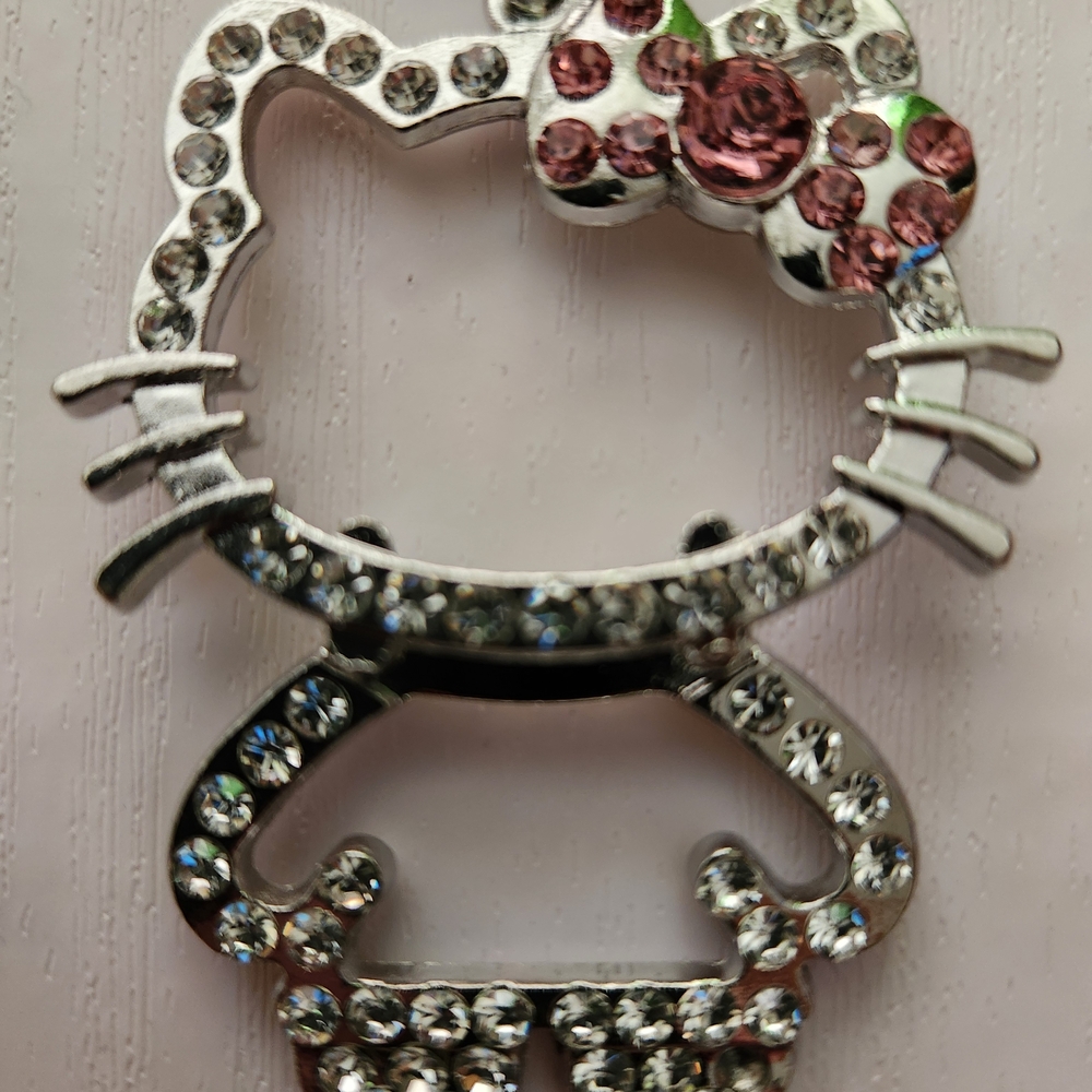 Hello Kitty Rhinestone Brooch